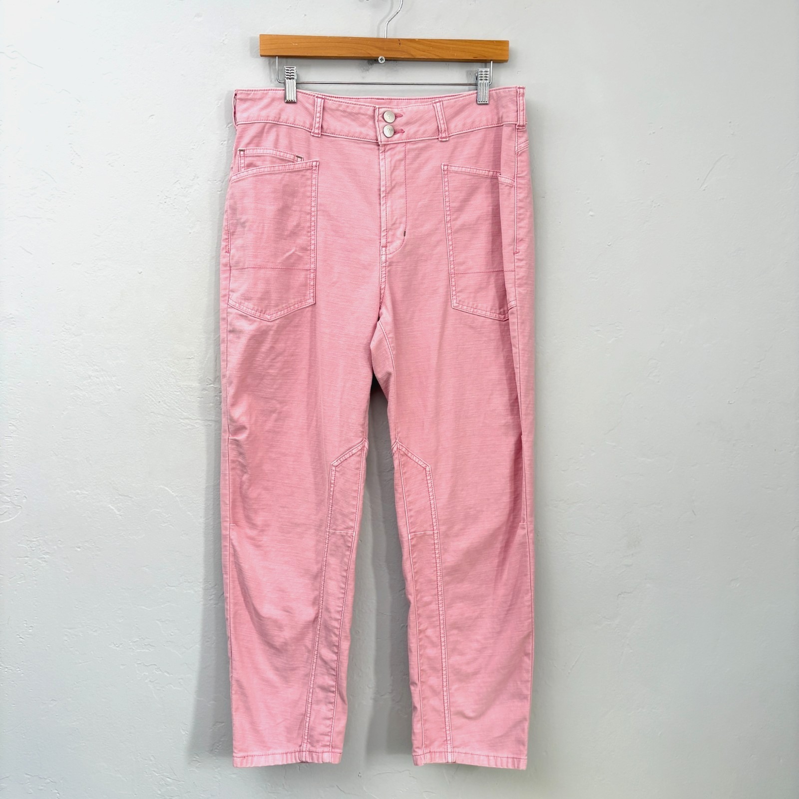 Anthropologie Pilcro Pink Jeans Women Size 30 Ankle